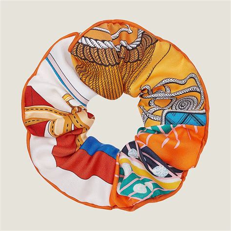 scrunchies hermes|Hermes scrunchies for women.